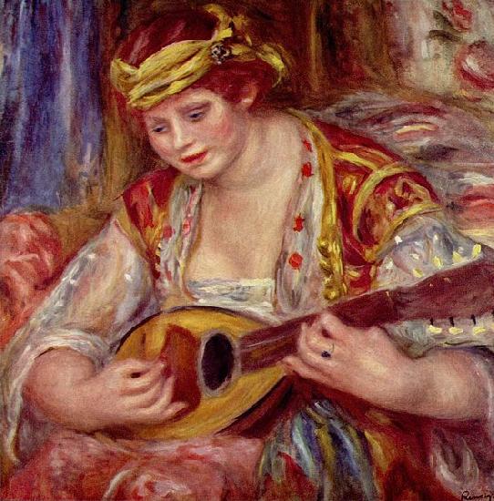Pierre-Auguste Renoir Frau mit Mandoline